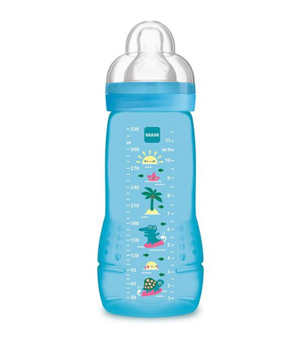 בקבוק תינוק 330 מ"ל כחול