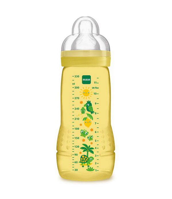 בקבוק תינוק 330 מ"ל צהוב
