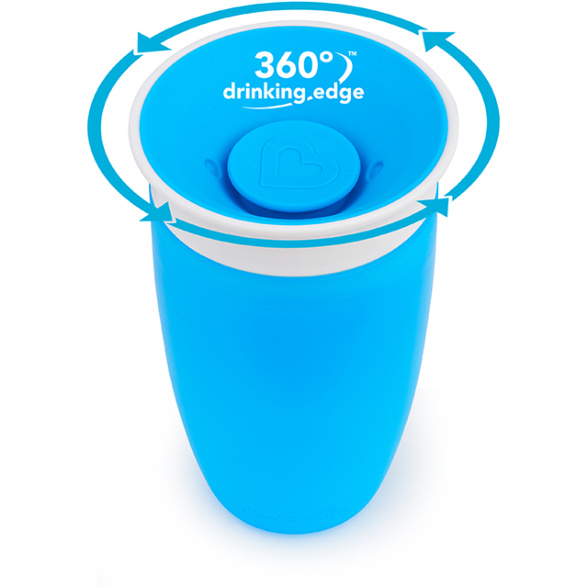 כוס הפלא 360° נפח 296 מ''ל כחול