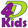 4D Kids logo