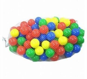 כדורים צבעוניים בגודל 6 ס"מ 100 יח'